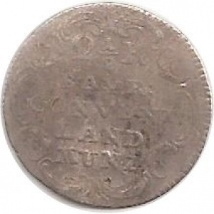 Реверс монеты Бранденбург-Байрейт, 2½ крейцера, 1766-1768