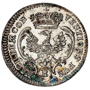 Аверс монеты Бранденбург-Байрейт, 2½ крейцера, 1779-1786