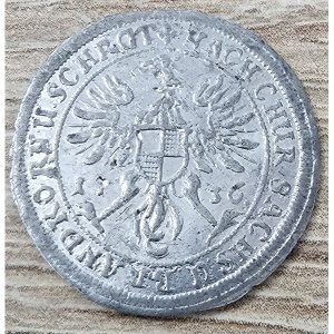 Реверс монеты Бранденбург-Байрейт, 1/24 талера, 1735-1737
