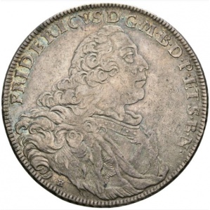 Аверс монеты Бранденбург-Байрейт, 1 талер, 1755