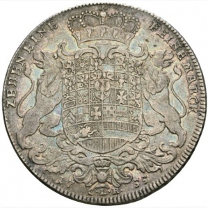 Реверс монеты Бранденбург-Байрейт, 1 талер, 1755