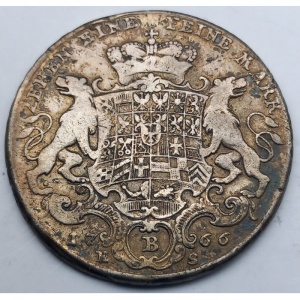 Реверс монеты Бранденбург-Байрейт, 1 талер, 1766-1768