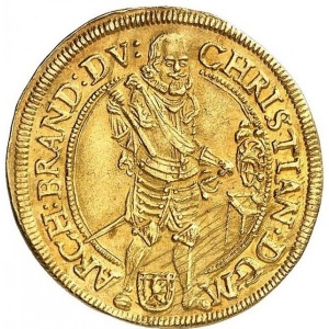 Аверс монеты Бранденбург-Байрейт, 1 дукат, 1609-1632