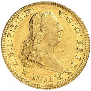 Аверс монеты Бранденбург-Байрейт, 5 талеров, 1746