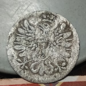 Аверс монеты Бранденбург-Пруссия, 6 пфеннигов, 1690-1695, Отметка монетного двора "BH" - Минден
