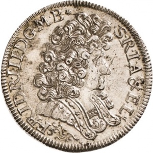Аверс монеты Бранденбург-Пруссия, ⅓ талера, 1690-1700