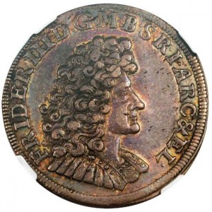 Аверс монеты Бранденбург-Пруссия, ⅔ талера, 1689