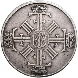 Реверс монеты Бранденбург-Пруссия, 1 талер, 1695