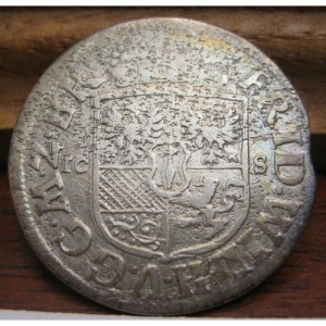 Аверс монеты Бранденбург-Пруссия, ¹⁄₁₂ талера, 1687-1688