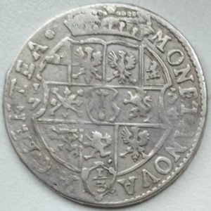 Реверс монеты Бранденбург-Пруссия, ⅓ талера, 1668-1675