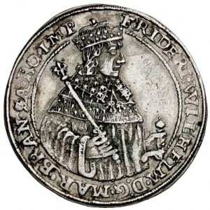 Аверс монеты Бранденбург-Пруссия, ½ талера, 1641