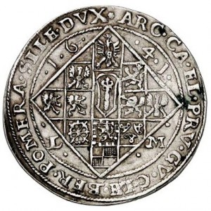 Реверс монеты Бранденбург-Пруссия, ½ талера, 1641