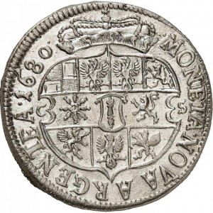 Реверс монеты Бранденбург-Пруссия, ⅔ талера, 1678-1682