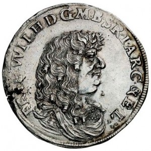 Аверс монеты Бранденбург-Пруссия, ⅔ талера, 1683