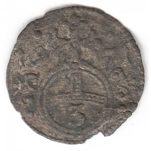 Реверс монеты Бранденбург-Пруссия, 3 пфеннига, 1671