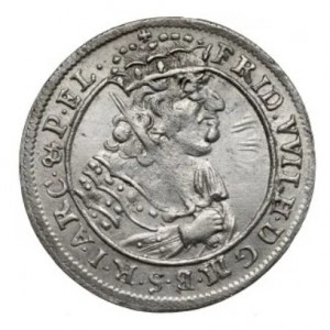 Аверс монеты Бранденбург-Пруссия, 18 грошей, 1676-1689