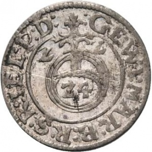 Реверс монеты Бранденбург-Пруссия, 1/24 талера, 1622