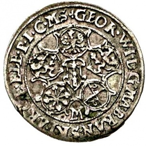 Аверс монеты Бранденбург-Пруссия, 1/24 талера, 1623
