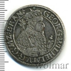 Аверс монеты Бранденбург-Пруссия, 1 орт, 1622