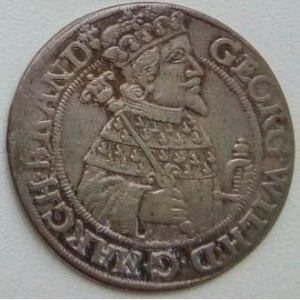 Аверс монеты Бранденбург-Пруссия, 1 орт, 1625-1626