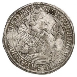 Аверс монеты Бранденбург-Пруссия, ½ талера, 1635-1638