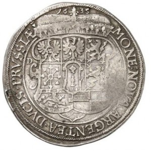 Реверс монеты Бранденбург-Пруссия, ½ талера, 1635-1638