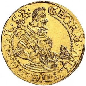 Аверс монеты Бранденбург-Пруссия, 1 голдгульден, 1628