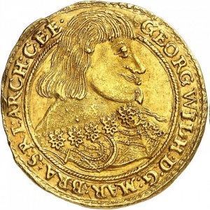 Аверс монеты Бранденбург-Пруссия, 1 дукат, 1632-1640