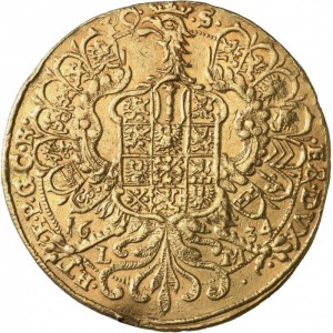 Реверс монеты Бранденбург-Пруссия, 10 дукатов, 1634
