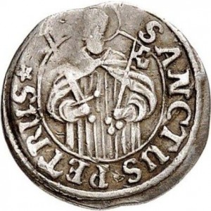 Реверс монеты Бремен, 1 шварен, 1687-1708