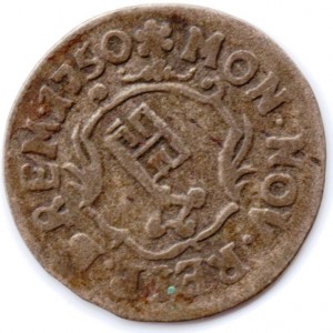 Аверс монеты Бремен, 1 гротен, 1750-1751