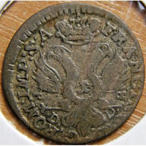Реверс монеты Бремен, 1 гротен, 1763-1764