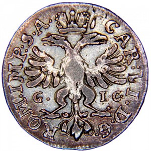 Реверс монеты Бремен, 2 гротена, 1738-1739