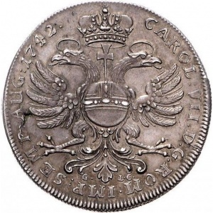 Реверс монеты Бремен, 1 талер, 1742