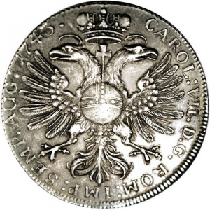 Реверс монеты Бремен, 1 талер, 1743