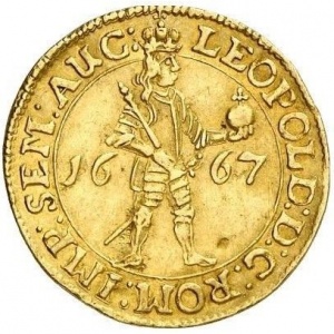Реверс монеты Бремен, 1 дукат, 1659-1667