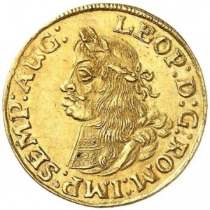 Реверс монеты Бремен, 1 дукат, 1672