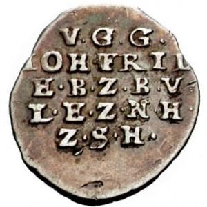 Реверс монеты Бремен, 4 шиллинга, 1611