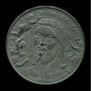 Реверс монеты Буркина-Фасо, 1000 франков, 2014, Иисус Назаретянин