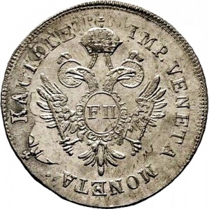 Аверс монеты Венеция, ½ лиры, 1800