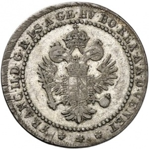 Аверс монеты Венеция, ½ лиры, 1802