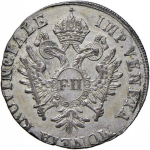 Аверс монеты Венеция, 1 лира, 1800