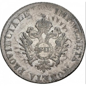 Аверс монеты Венеция, 2 лиры, 1801
