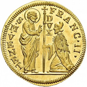 Аверс монеты Венеция, 1 цехин, 1798