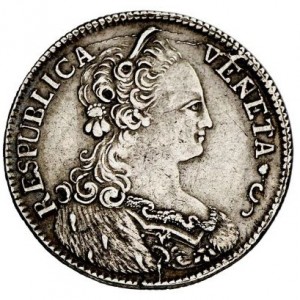 Аверс монеты Венеция, ¼ талера, 1780-1786
