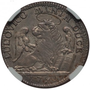 Реверс монеты Венеция, ¼ талера, 1790-1794