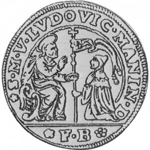 Аверс монеты Венеция, ½ дуката, 1789