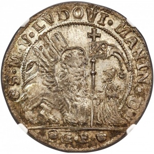 Аверс монеты Венеция, ½ дукатона, 1789