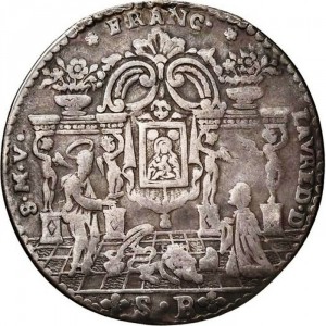 Аверс монеты Венеция, 1 озелла, 1753