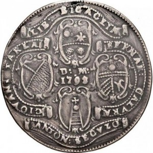 Реверс монеты Венеция, 1 озелла, 1793